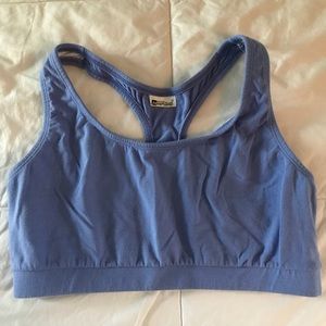 Moret Cotton Sports Bra - Periwinkle